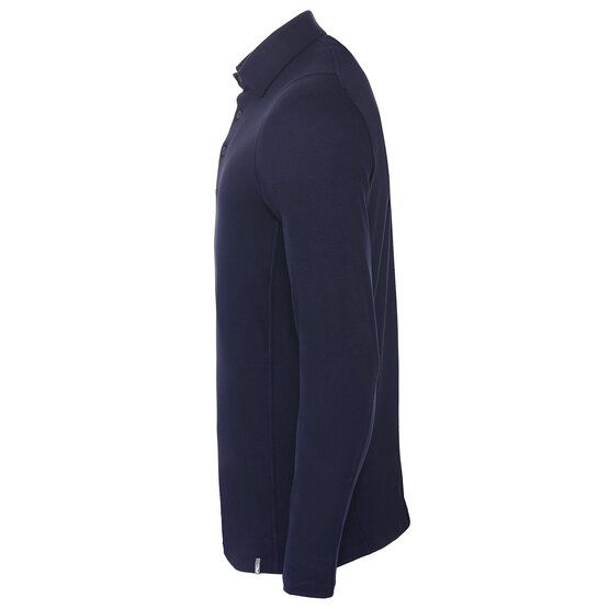 Kjus Scot Langarm Polo navy