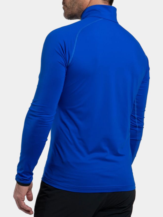 Kjus Feel Half-Zip Thermo Midlayer blau