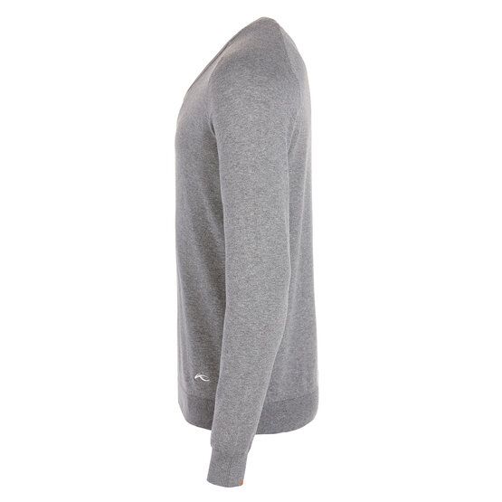 Kjus Kirk V-Neck 2.0 Pullover Strick grau