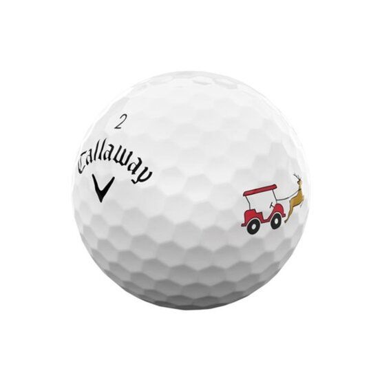 Callaway Limited Edition Supersoft Adventskalender Golfbälle weiß