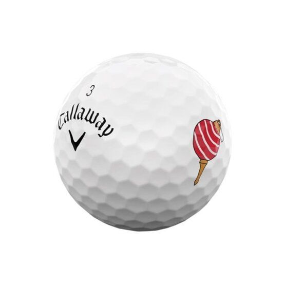 Callaway Limited Edition Supersoft Adventskalender Golfbälle weiß