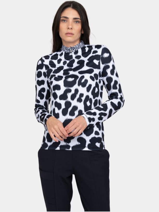 Sportalm Langarm Polo navy