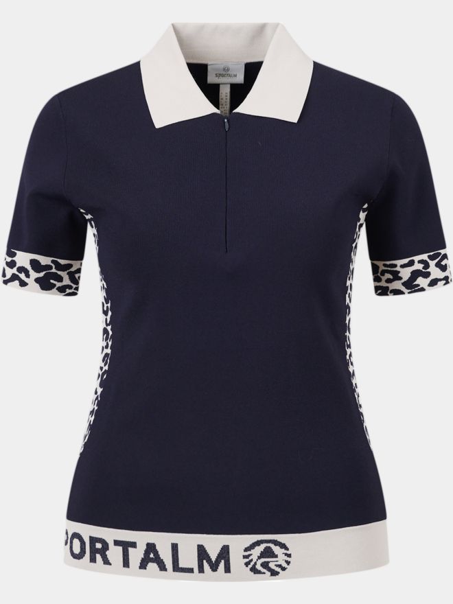 Sportalm Halbarm Polo navy