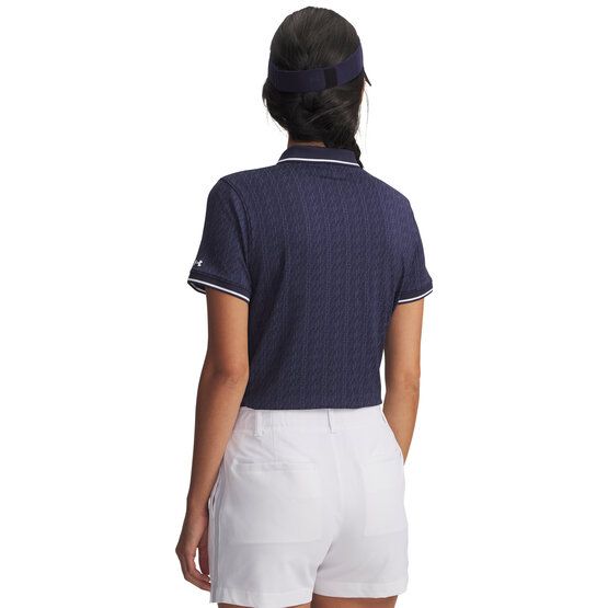 Under Armour Drive Jacquard Halbarm Polo navy