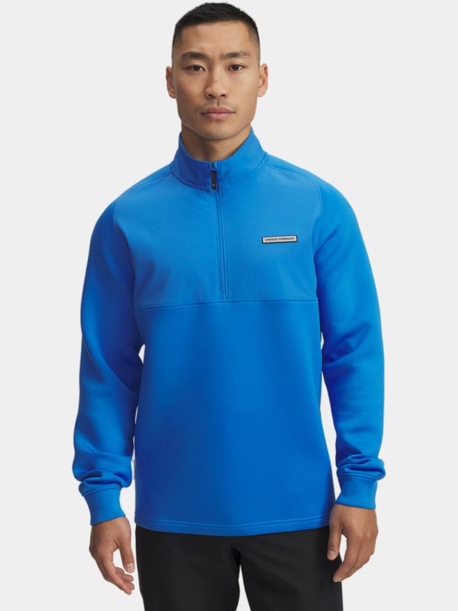 Under Armour Drive Pro Hybrid HZ Stretch Midlayer blau