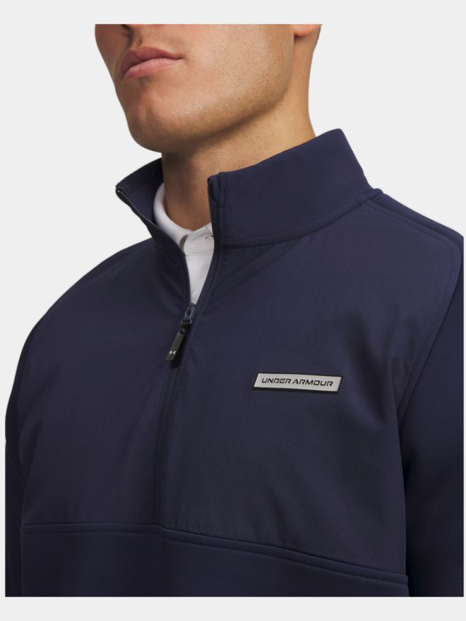 Under Armour Drive Pro Hybrid HZ Stretch Midlayer navy