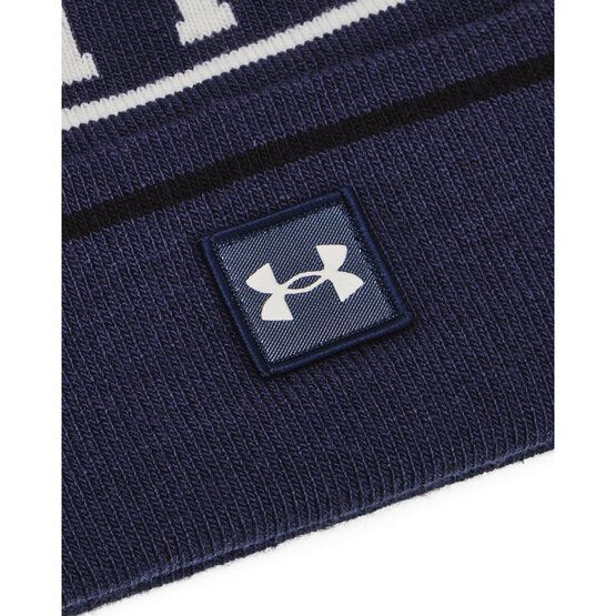 Under Armour Halftime čepice Pom Beanie Hat námořnická modrá