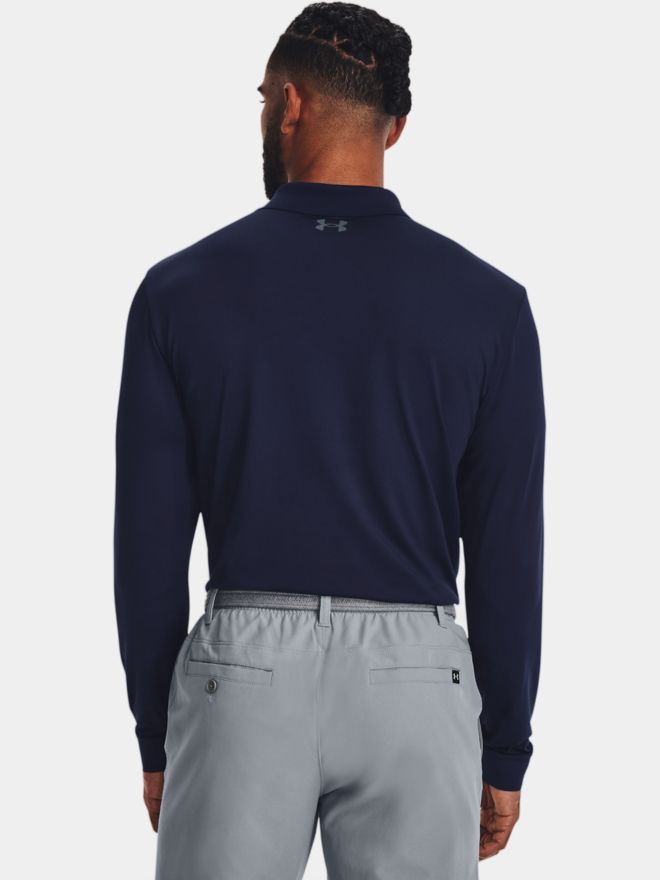 Under Armour Matchplay Langarm Polo navy