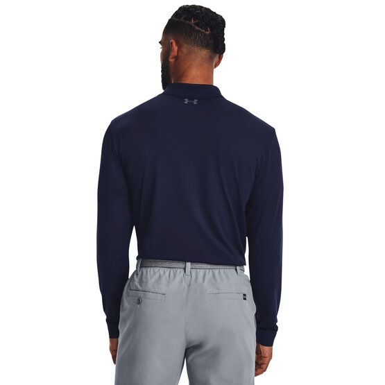 Under Armour Matchplay Langarm Polo navy