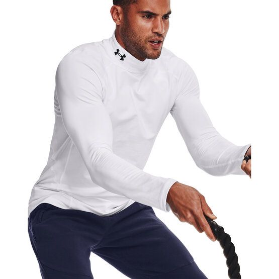 Under Armour Spodní tričko CG Armour Fitted Mock bílá