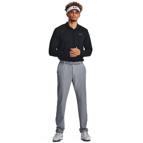Under Armour Matchplay Langarm Polo schwarz