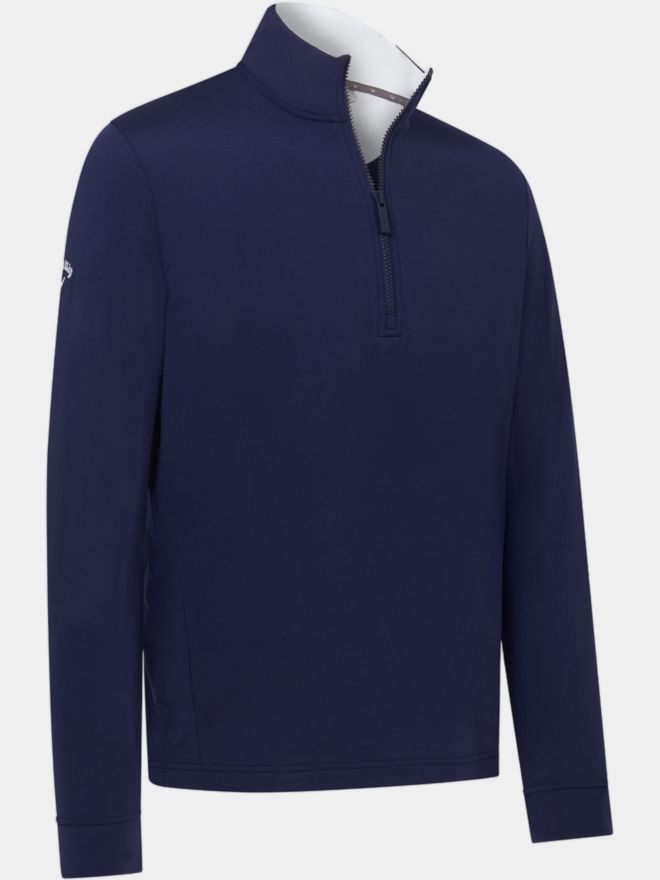 Callaway 1/4 ZIP PULLOVER FOR TEAMS Stretch Midlayer navy