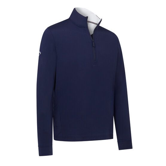 Callaway 1/4 ZIP PULLOVER FOR TEAMS Stretch Midlayer navy