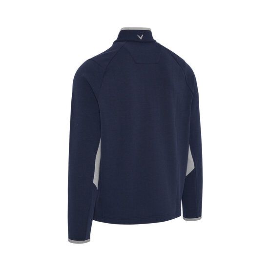 Callaway BLOCKED LS 1/4 ZIP PULLOVER Thermo Midlayer navy