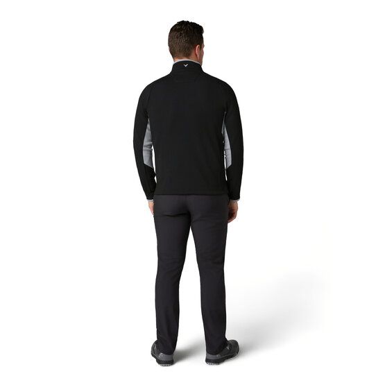 Callaway  BLOCKED LS 1/4 ZIP PULLOVER Thermo Midlayer schwarz