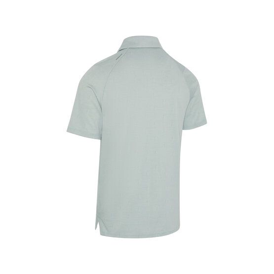 Callaway CHEV TWILL JACQUARD Halbarm Polo hellgrün