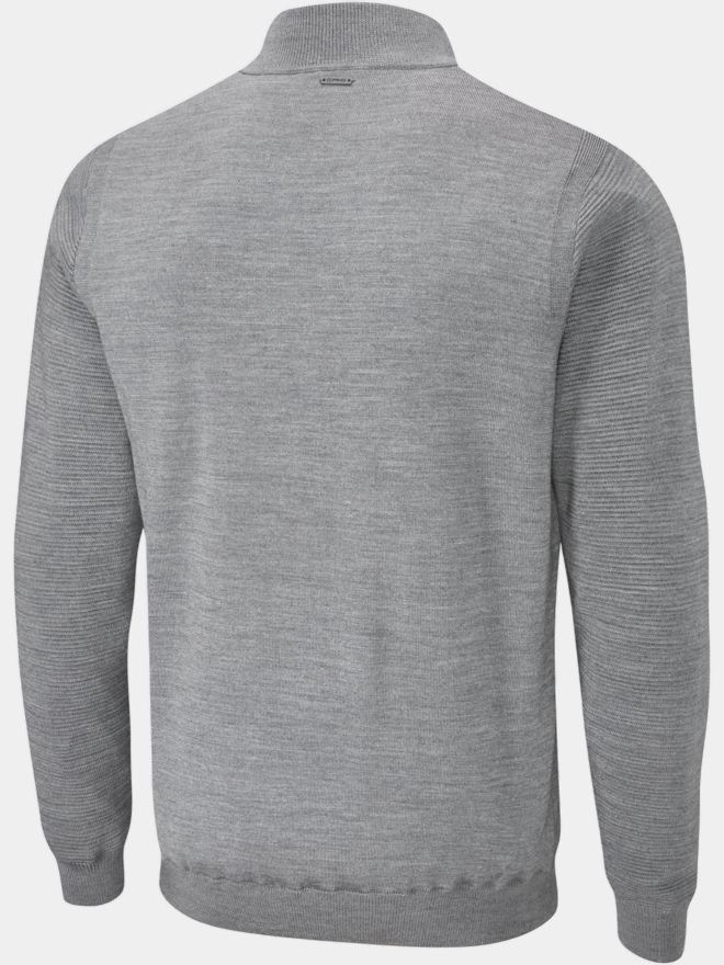 Ping Pletenina Croy Windstopper šedá melanžová