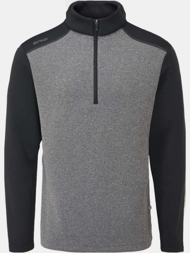 Ping Ramsey Stretch Midlayer grau melange