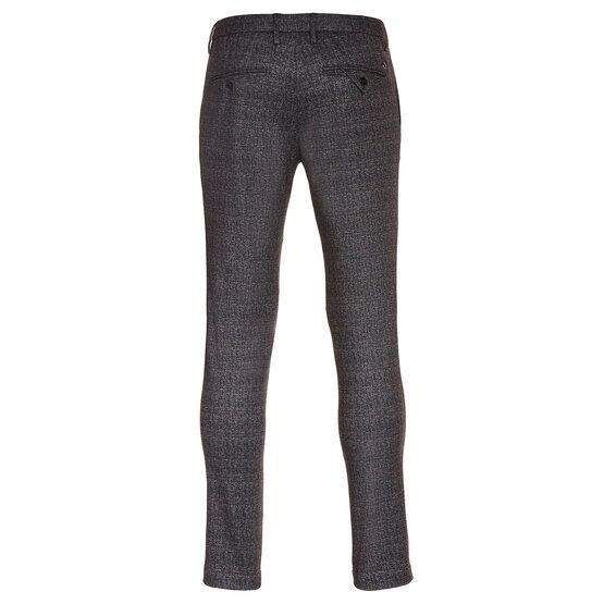 Alberto JUMP-G - Jersey Check Joggpant Hose blau
