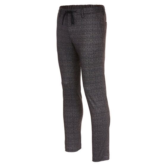 Alberto JUMP-G - Jersey Check Joggpant Hose blau