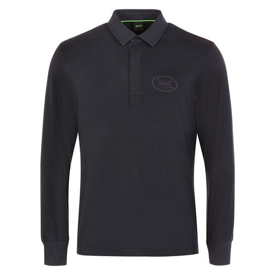 BOSS PL_Hole19 Percy Langarm Polo navy