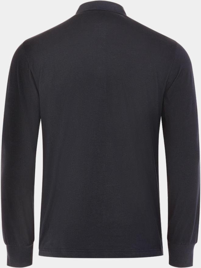 BOSS PL_Hole19 Percy Langarm Polo navy