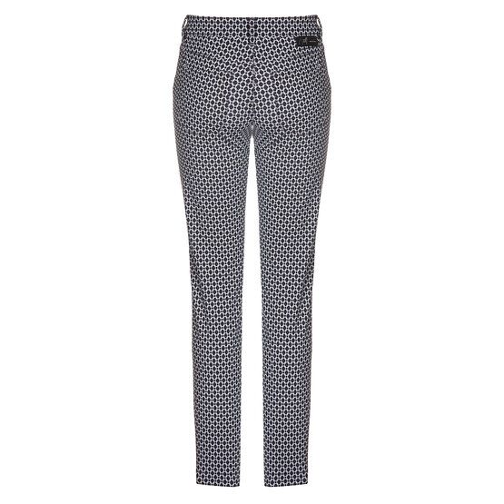 Alberto JANA - WR Print lang Hose schwarz