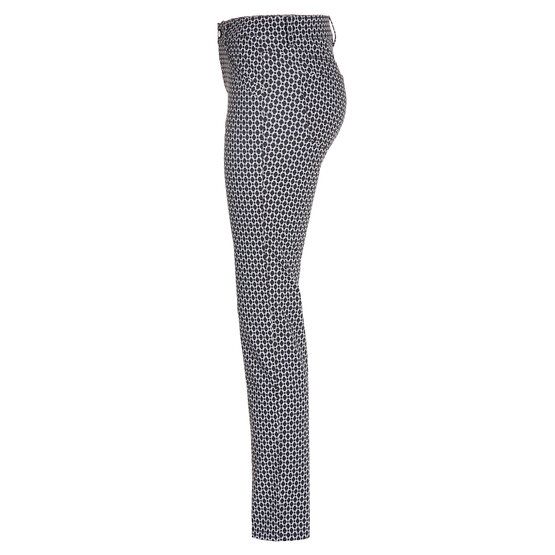 Alberto JANA - WR Print lang Hose schwarz