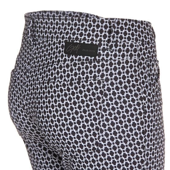 Alberto JANA - WR Print lang Hose schwarz
