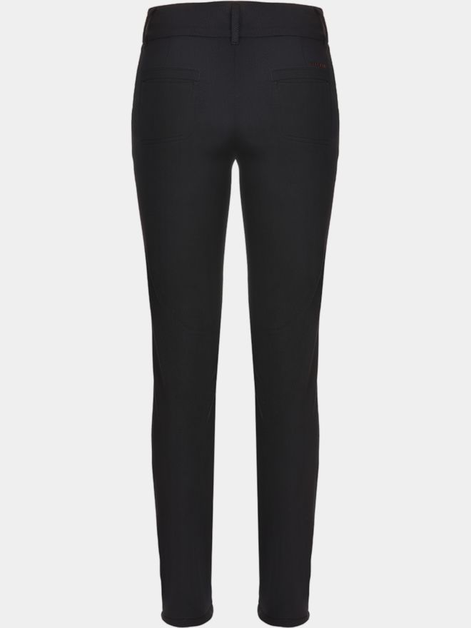 Alberto LUCY - Cosy Jersey Check WR thermal pants black