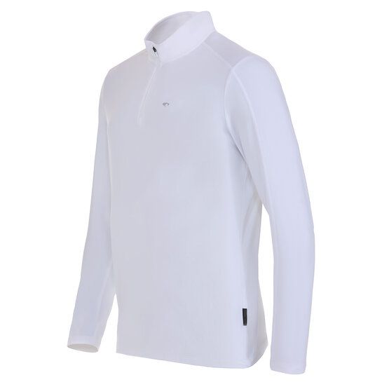 Daniel Springs Basic 1/2 zip thermal undershirt white