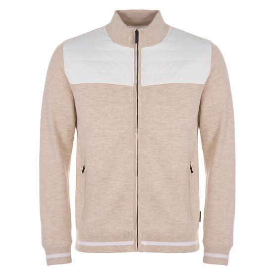 Daniel Springs  Merino Hybrid Windstopp knit ecru