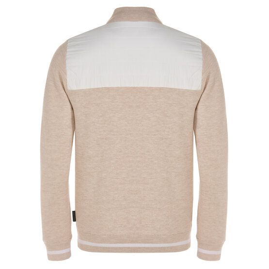 Daniel Springs  Merino Hybrid Windstopp knit ecru