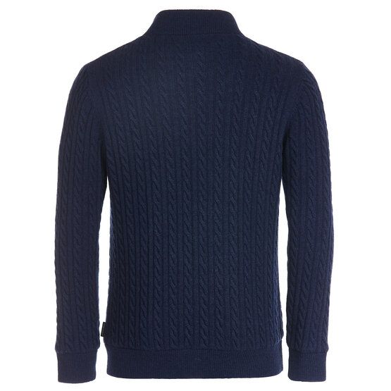 Daniel Springs  Troyer windstopper knit navy