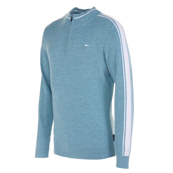 Daniel Springs  Merino Troyer Troyer knit petrol