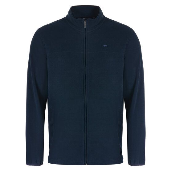 Daniel Springs Warme Fleece Jacke dunkelblau
