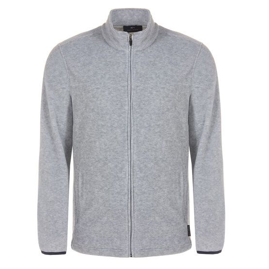 Daniel Springs Warme Fleece Jacke grau melange