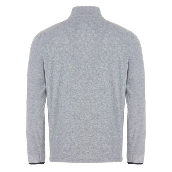 Daniel Springs Warme Fleece Jacke grau melange