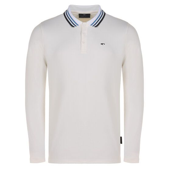 Daniel Springs Thermo Langarm Polo offwhite