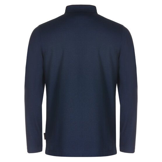 Daniel Springs Pique Thermo Langarm Polo navy