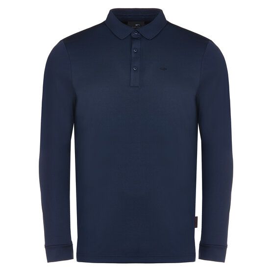 Daniel Springs Langarm Polo navy