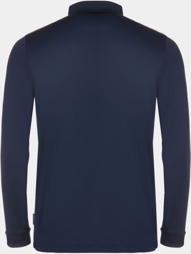 Daniel Springs Langarm Polo navy