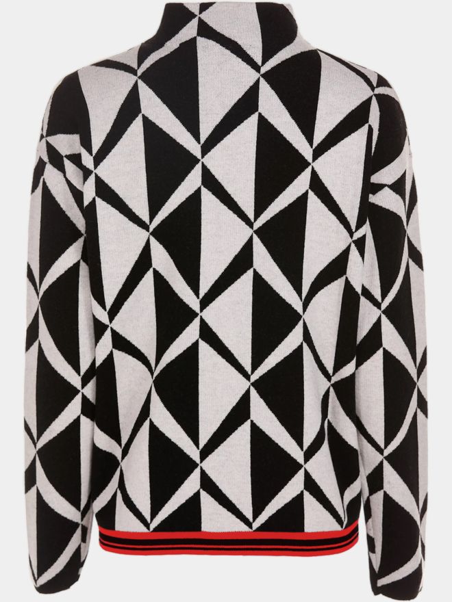 Valiente Jacquard sweater knit fancy