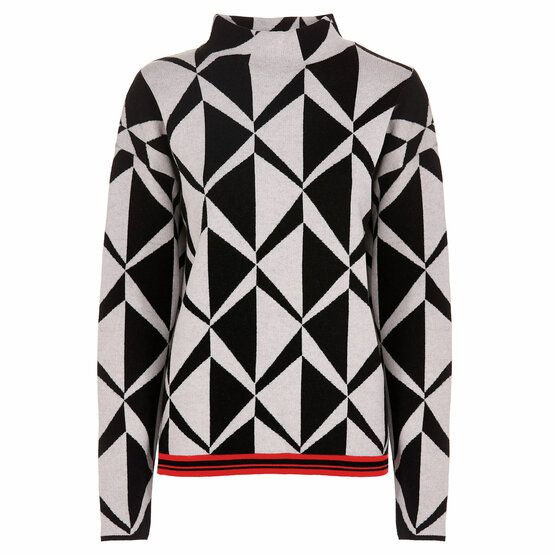 Valiente Jacquard Pullover Strick fancy