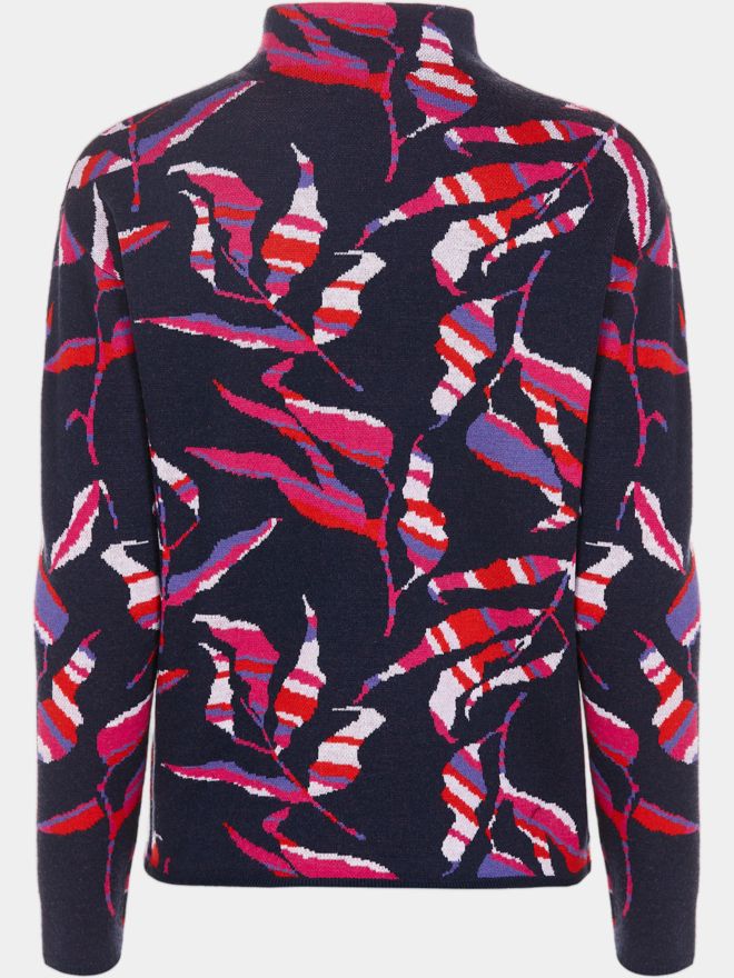 Valiente Jacquard sweater knit multicolored