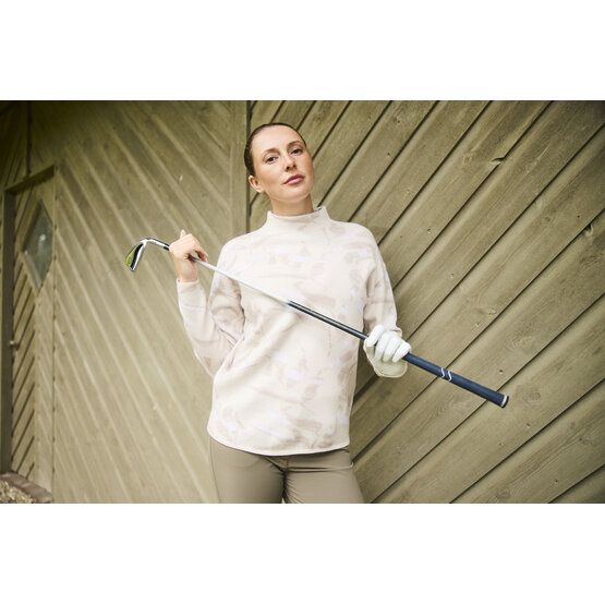 Valiente  Jacquard sweater knit beige