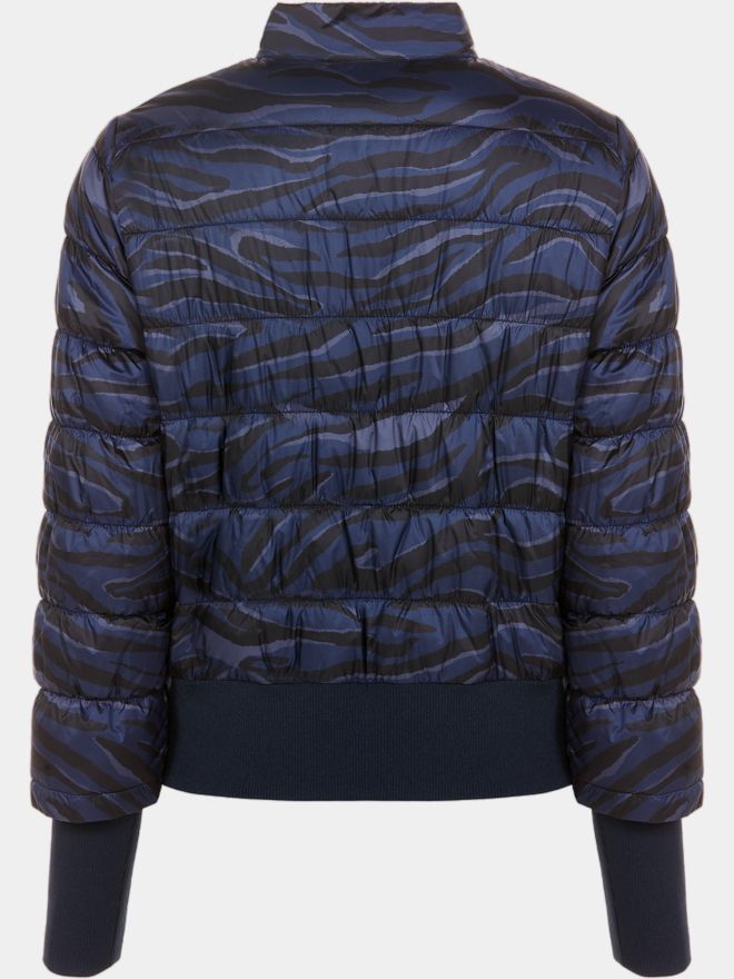 Valiente Stepp Druck Thermo Jacke navy