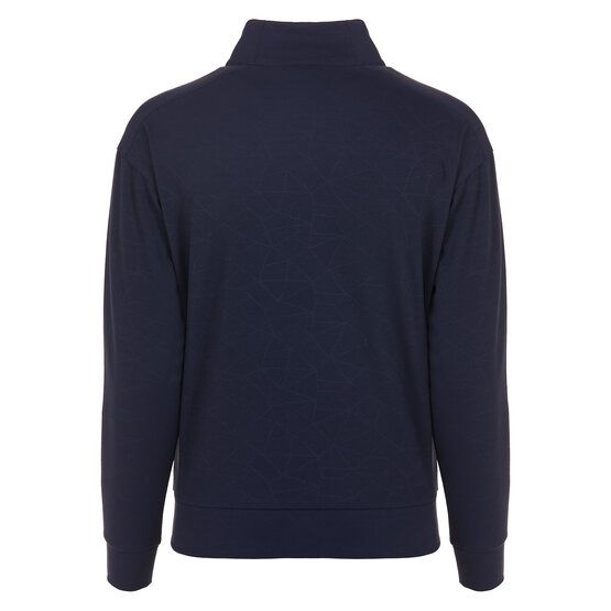 Valiente Nylon Jaquard Mock Neck Thermo Unterzieher navy