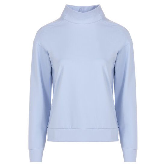 Valiente Nylon Jaquard Mock Neck Thermo Unterzieher hellblau