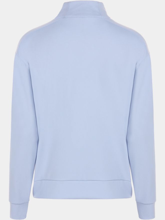 Valiente Nylon Jaquard Mock Neck Thermo Unterzieher hellblau